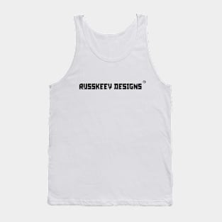 Russkeey Designs Banner (Black) Tank Top